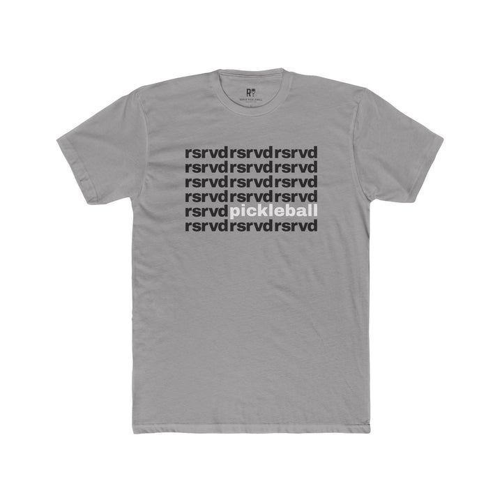 Pickleball Repeat Pattern Tee — &