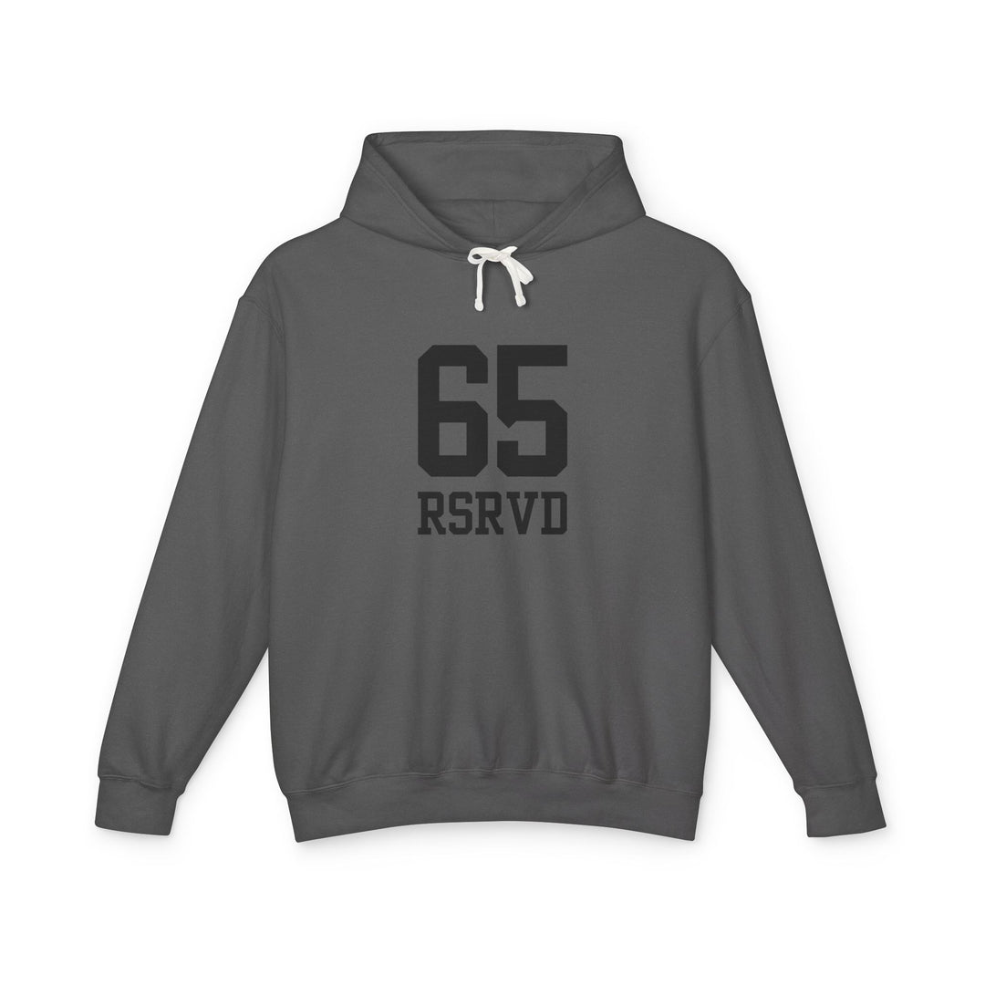 RSRVD “1965” Collegiate Hoodie – Front & Back Graphic