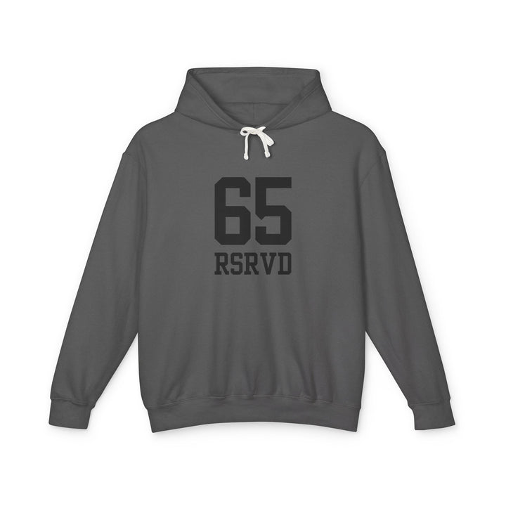 RSRVD “1965” Collegiate Hoodie – Front & Back Graphic