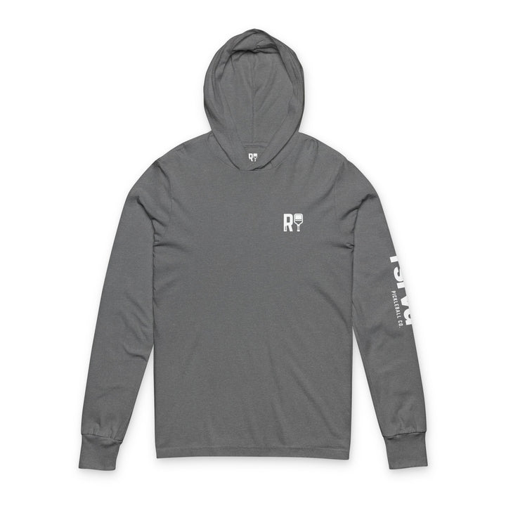 lowercase RSRVD Hooded Long Sleeve Tee - BLANK BACK Printify