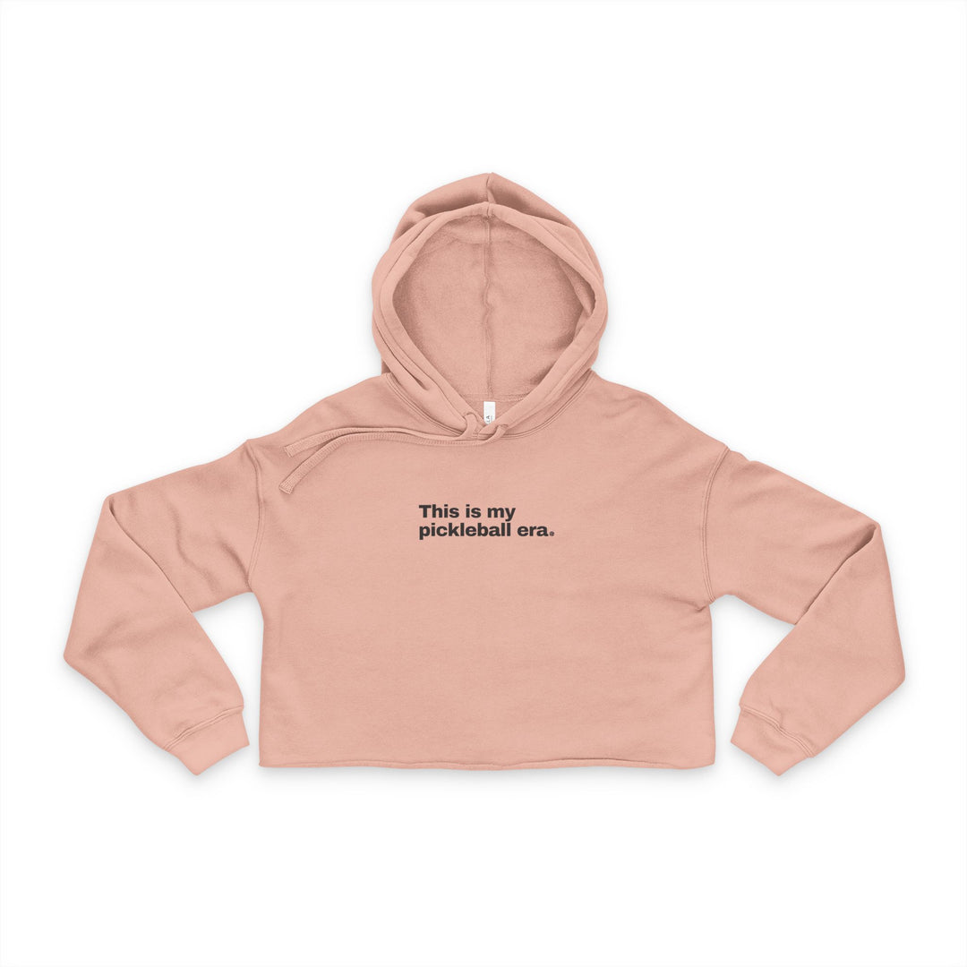 This Is My Pickleball Era – Cropped Hoodie
