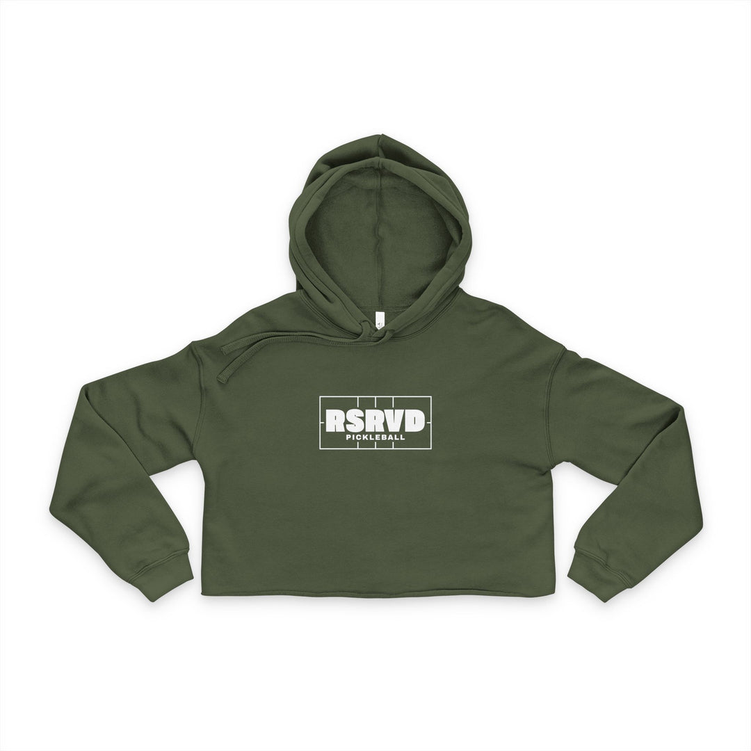 RSRVD Court Vision Logo Cropped Hoodie