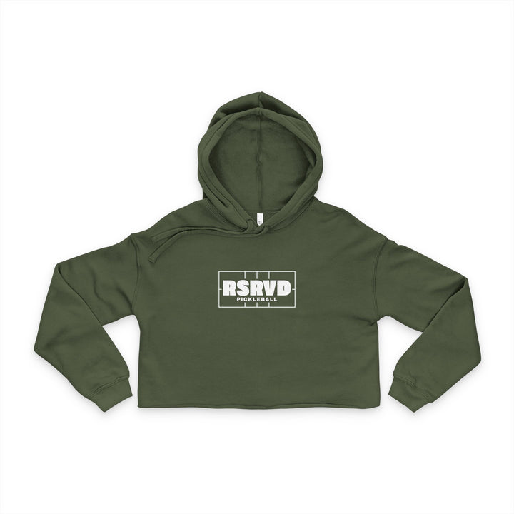 RSRVD Court Vision Logo Cropped Hoodie