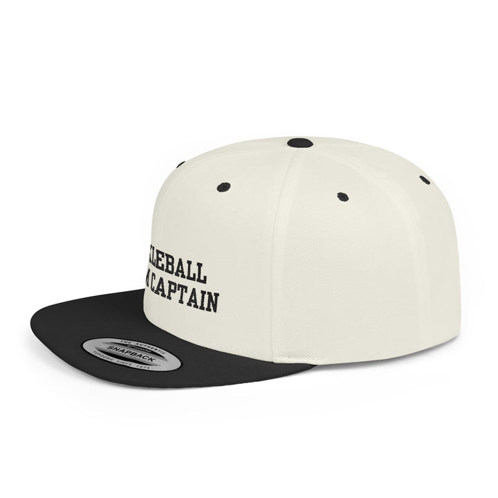 The Team Captain Flat Bill Snapback hat