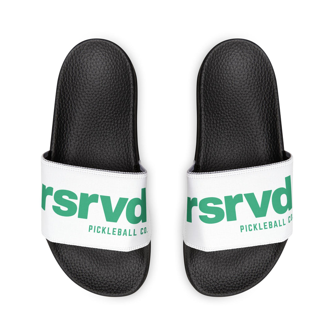 Mens Slides w/ Removable Strap - 'lowercase' edition