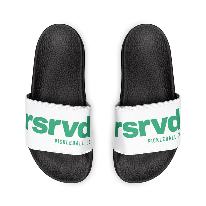 Mens Slides w/ Removable Strap - 'lowercase' edition