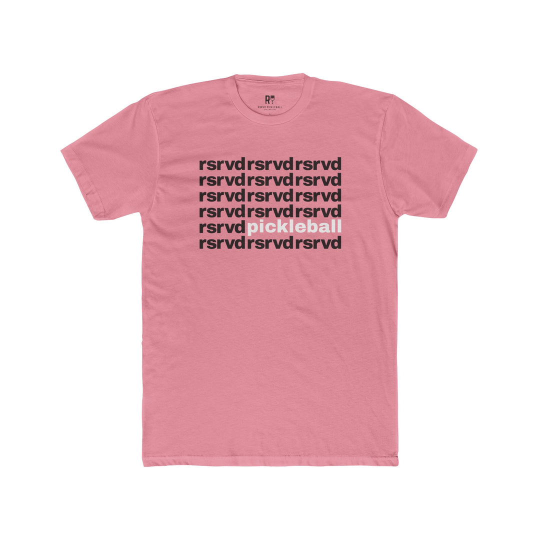 Pickleball Repeat Pattern Tee — &