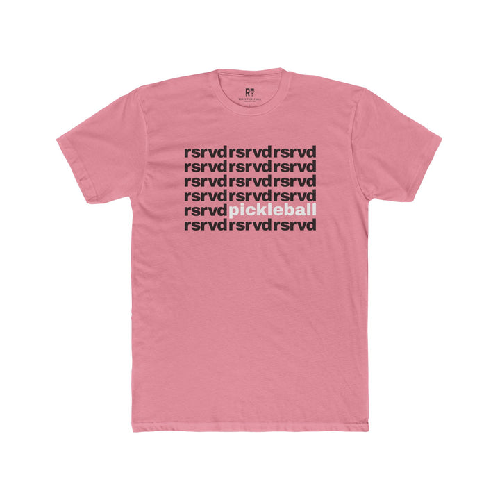 Pickleball Repeat Pattern Tee — &
