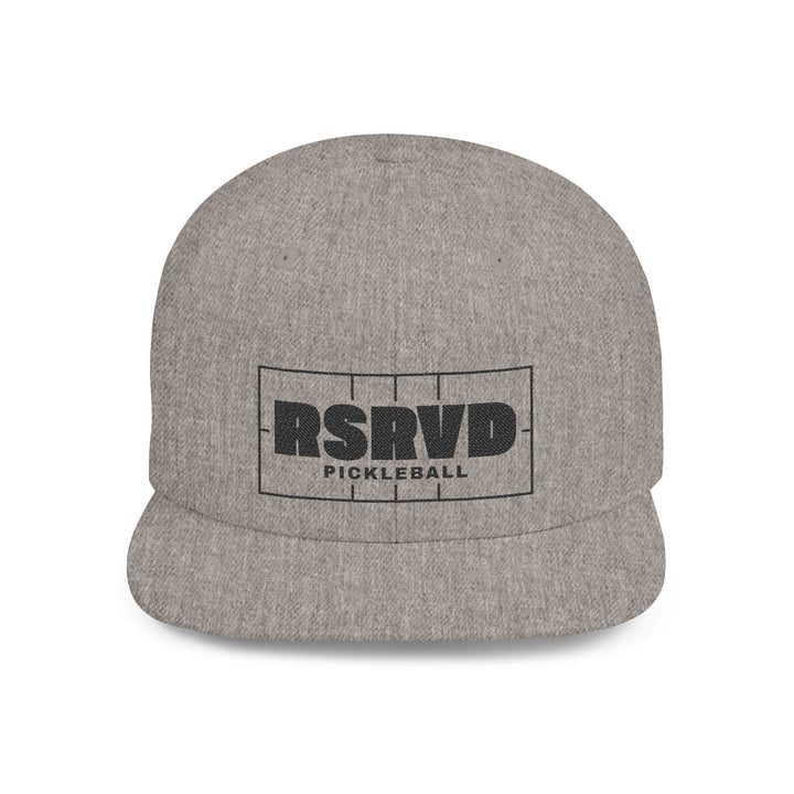 RSRVD Court Vision Flat Bill Snapback Hat