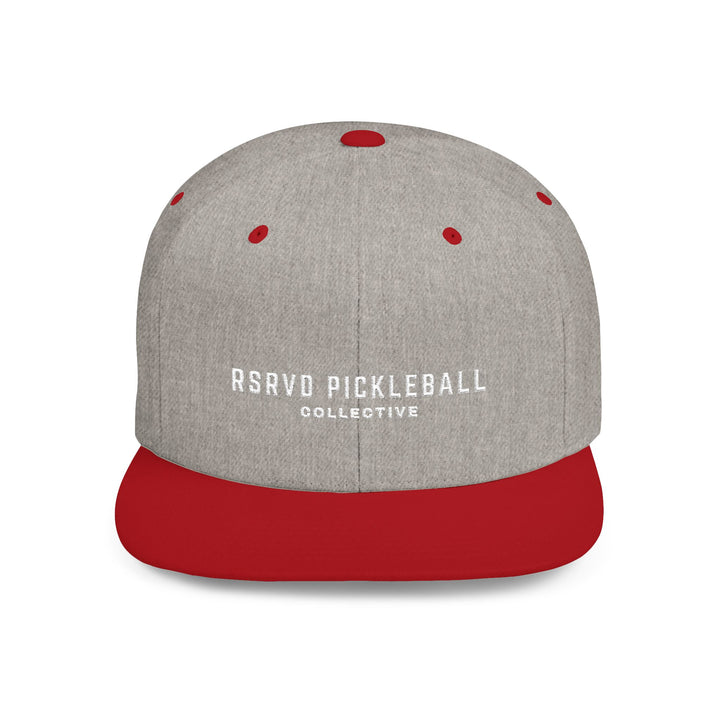 RSRVD Minimalist Flat Bill Snapback Hat