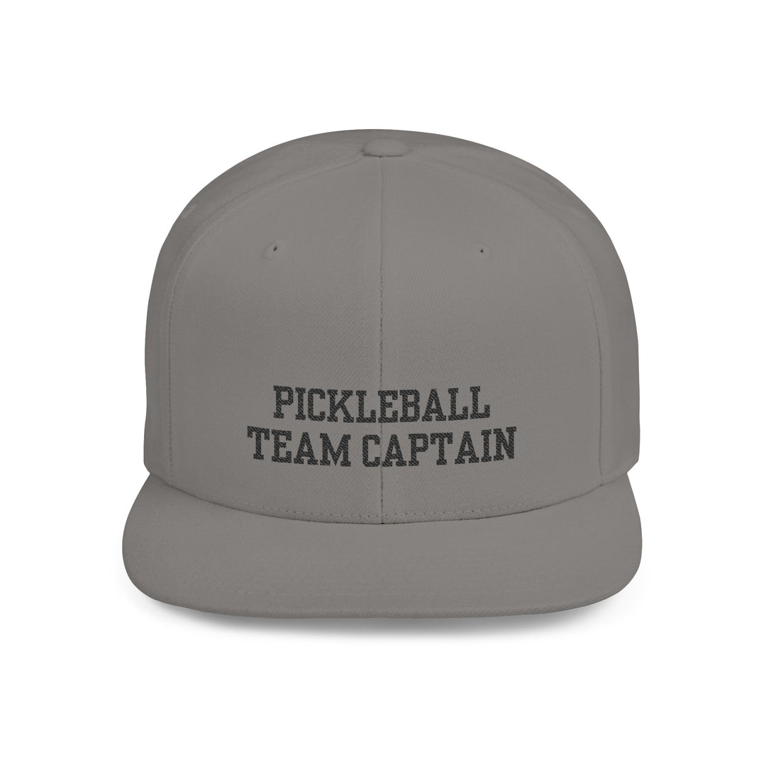 The Team Captain Flat Bill Snapback hat