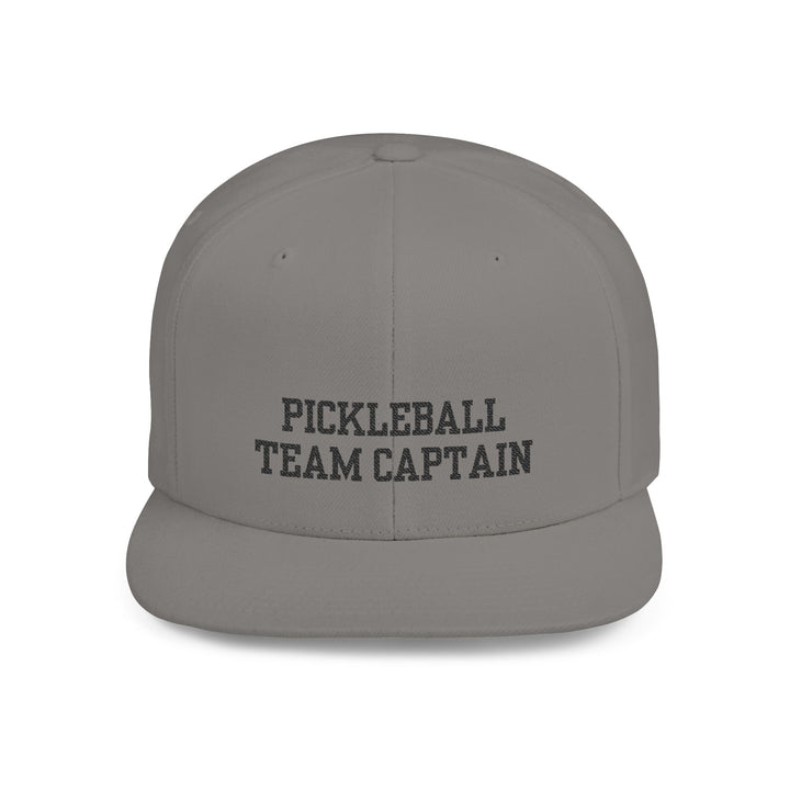 The Team Captain Flat Bill Snapback hat