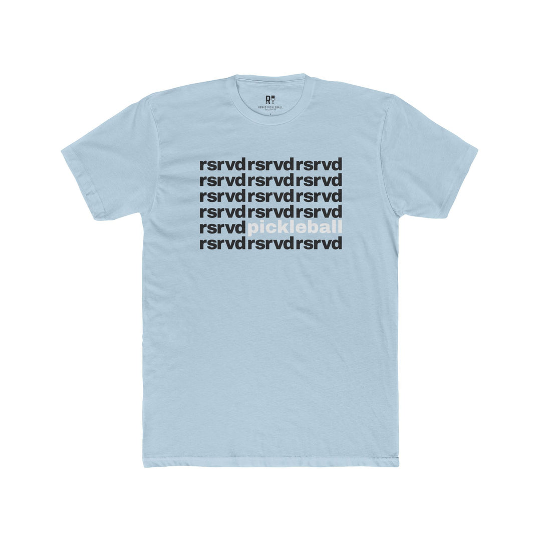 Pickleball Repeat Pattern Tee — &