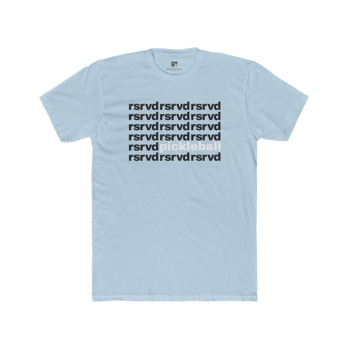 Pickleball Repeat Pattern Tee — &