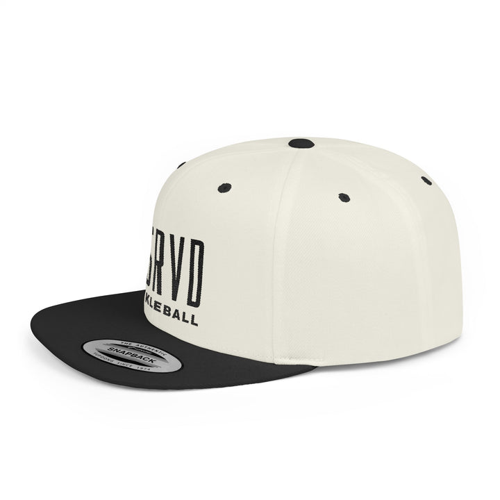 RSRVD 'Bold' logo Flat Bill Snapback hat