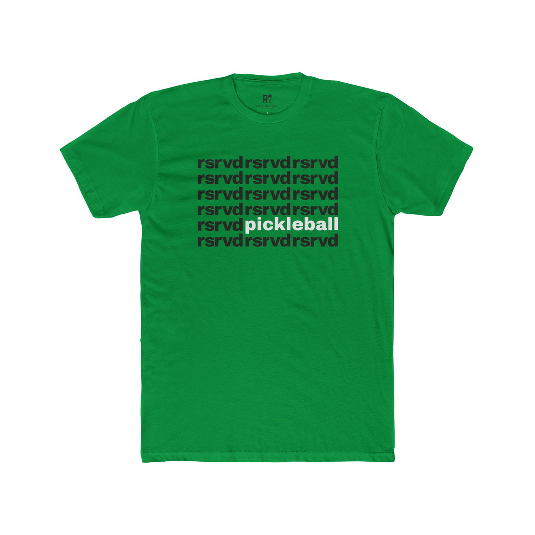 Pickleball Repeat Pattern Tee — &