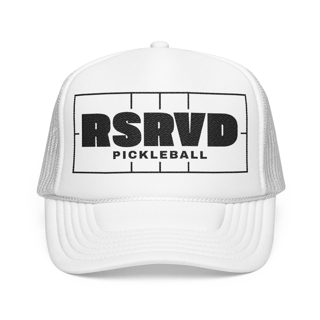 RSRVD Court Vision Foam Trucker Hat - Embroidered Logo