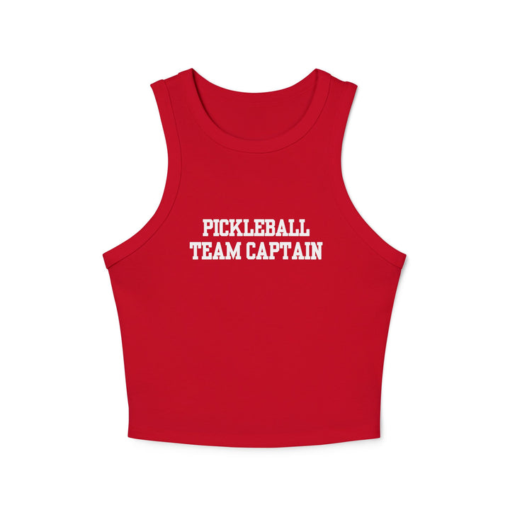 Pickleball Team Captain Micro Rib Tank