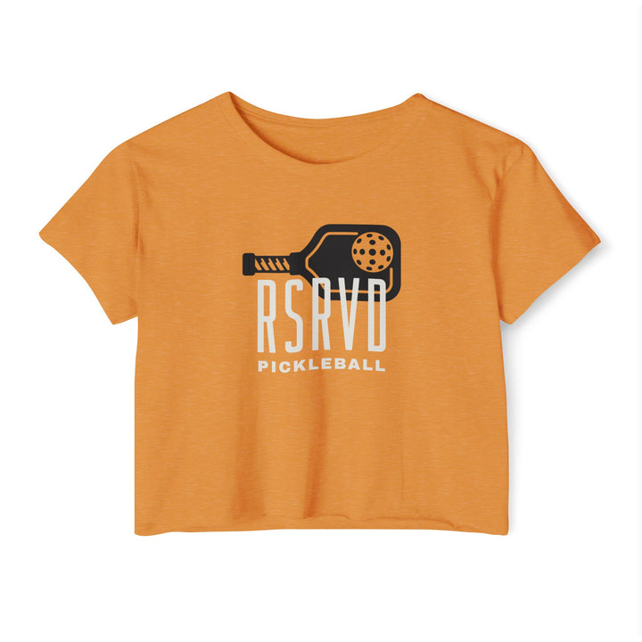 RSRVD Paddle Logo Festival Crop Tee