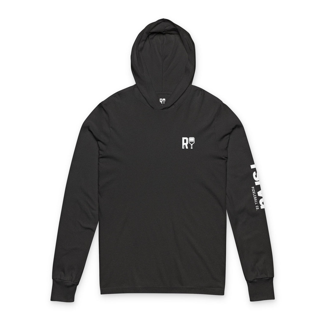 lowercase RSRVD Hooded Long Sleeve Tee - BLANK BACK Printify