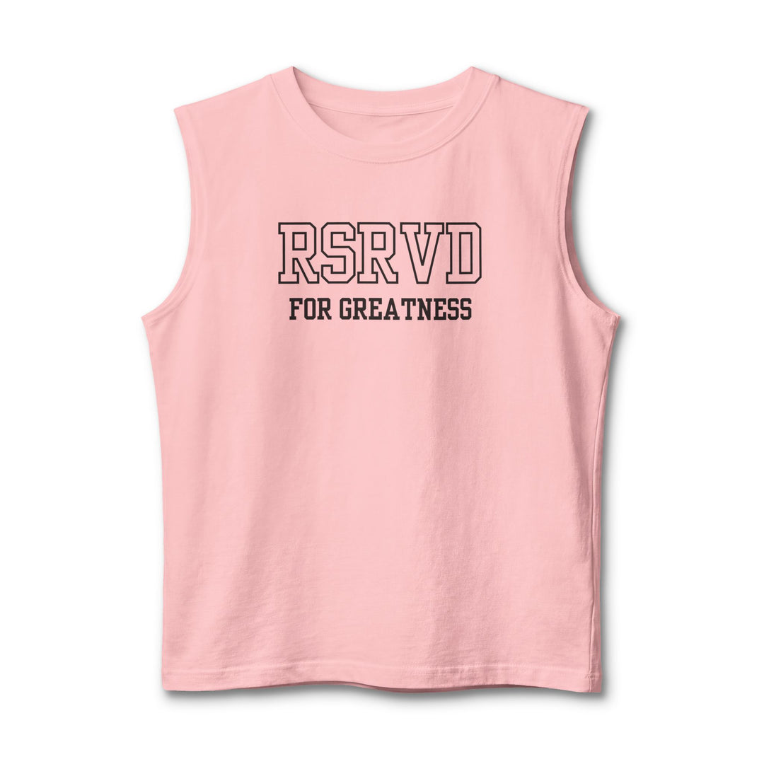 RSRVD FOR GREATNESS Athletic Muscle Tank Printify