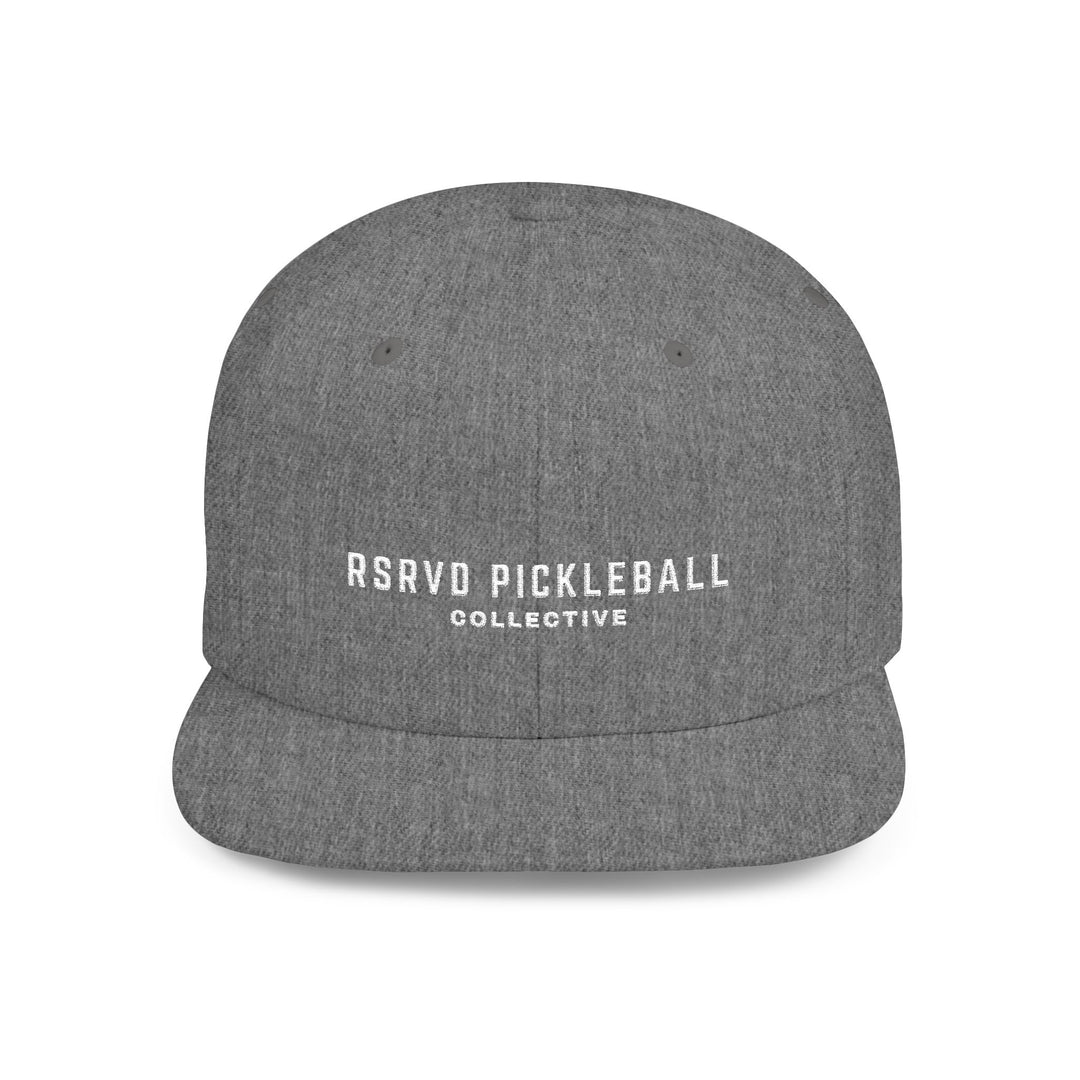 RSRVD Minimalist Flat Bill Snapback Hat