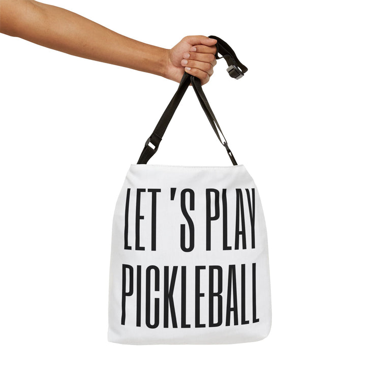 Let’s Play Pickleball Tote