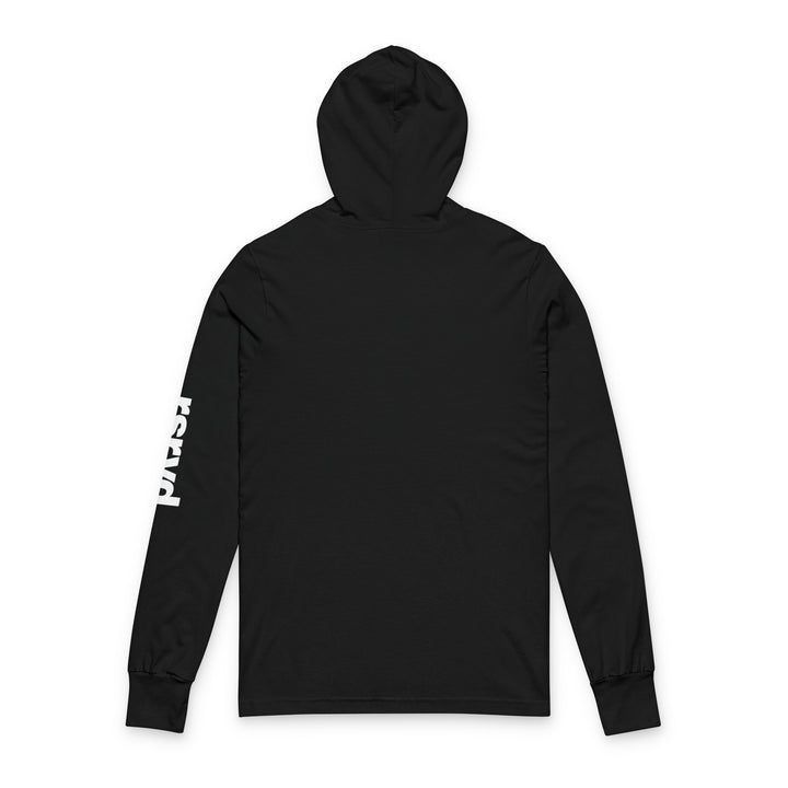 lowercase RSRVD Hooded Long Sleeve Tee - BLANK BACK Printify