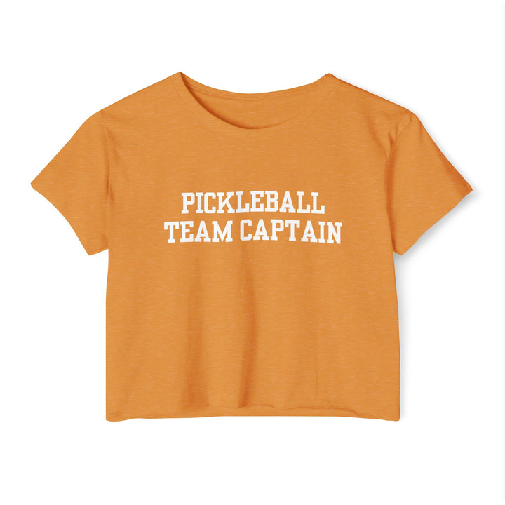Team Captain 'Festival' Crop Tee