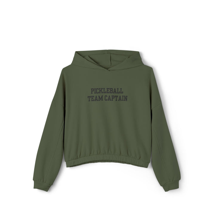 Pickleball Team Captain Cinched Women's Hoodie - Luxe Casual Wear