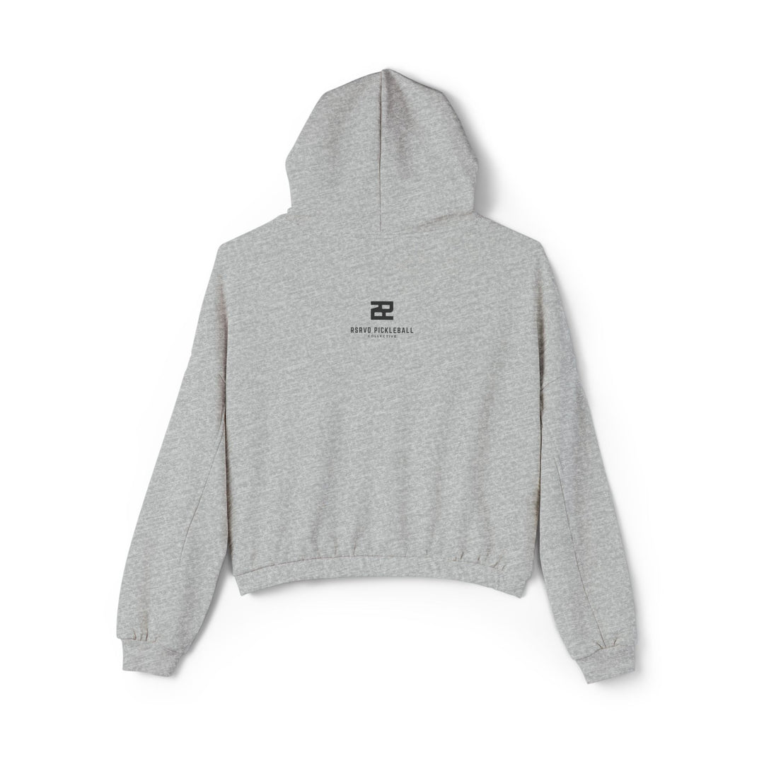 Pickleball Team Captain Cinched Women's Hoodie - Luxe Casual Wear
