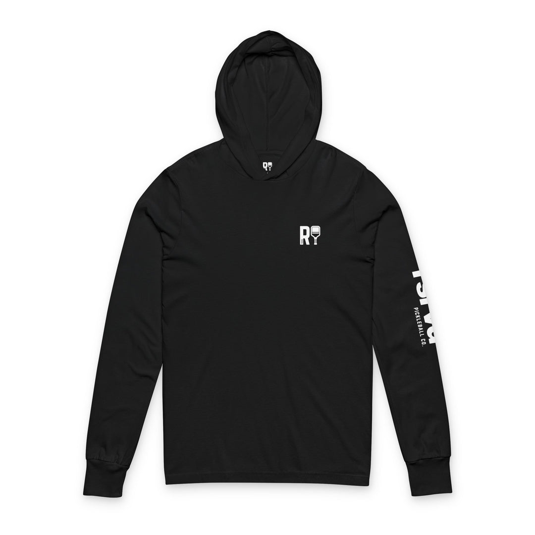 lowercase RSRVD Hooded Long Sleeve Tee - BLANK BACK Printify