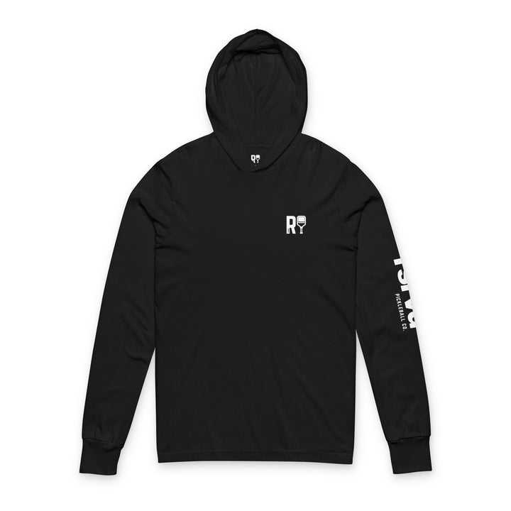 lowercase RSRVD Hooded Long Sleeve Tee - BLANK BACK Printify