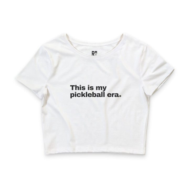 Pickleball Era Slim Cropped Tee