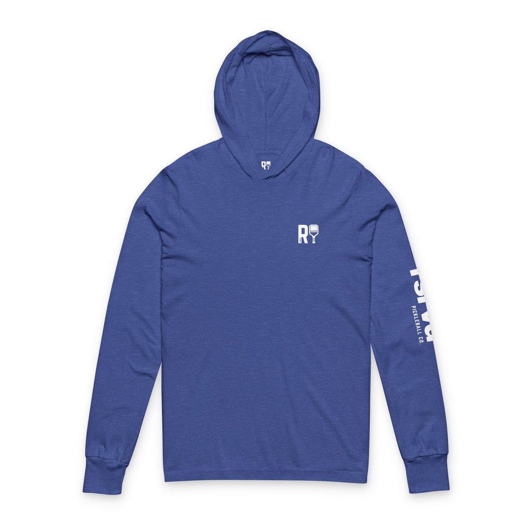 lowercase RSRVD Hooded Long Sleeve Tee - BLANK BACK Printify