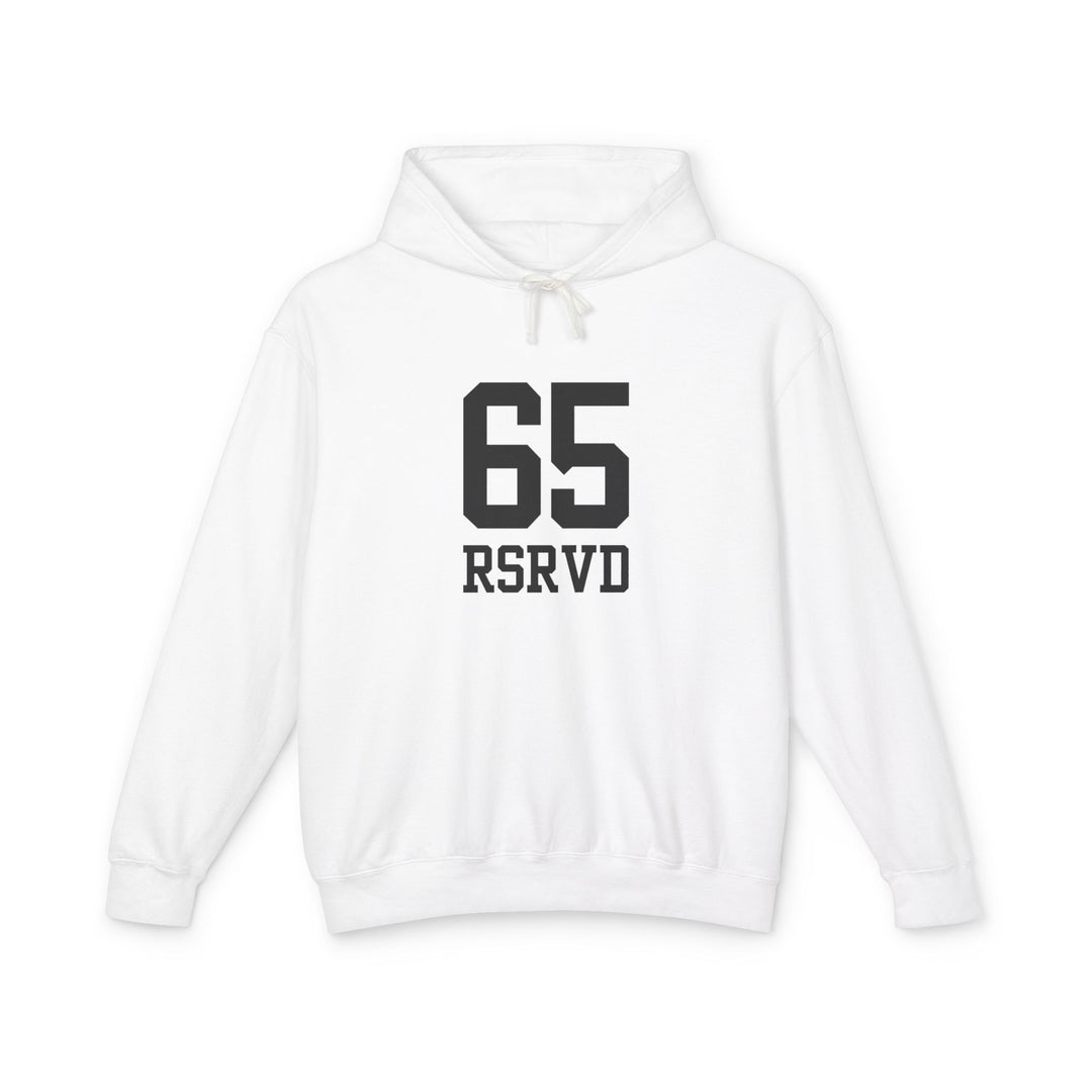 RSRVD “1965” Collegiate Hoodie – Front & Back Graphic