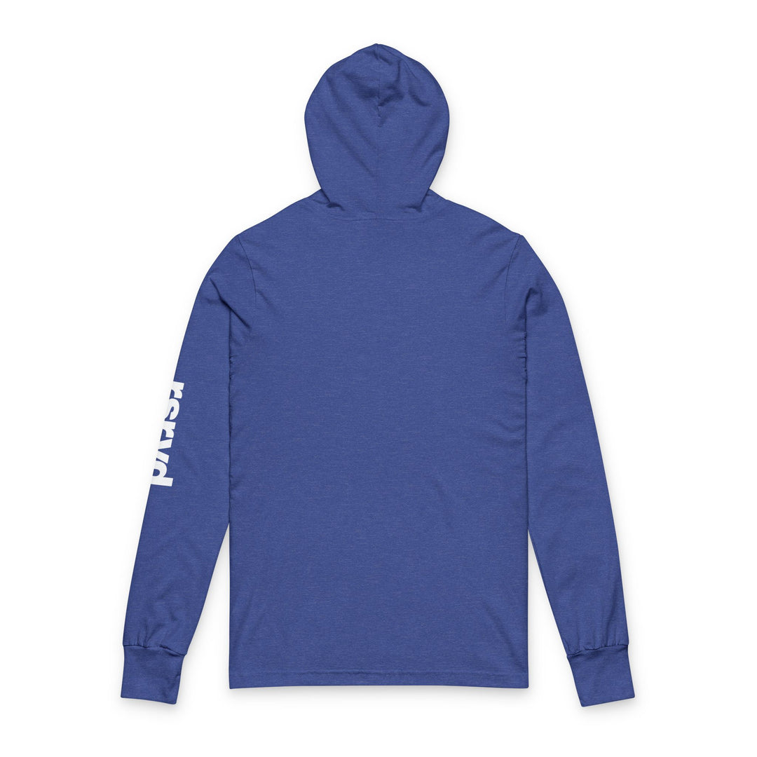 lowercase RSRVD Hooded Long Sleeve Tee - BLANK BACK Printify