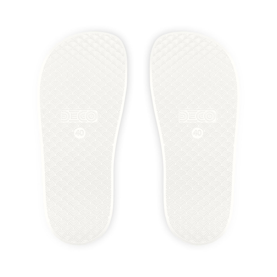 Mens Slides w/ Removable Strap - 'lowercase' edition
