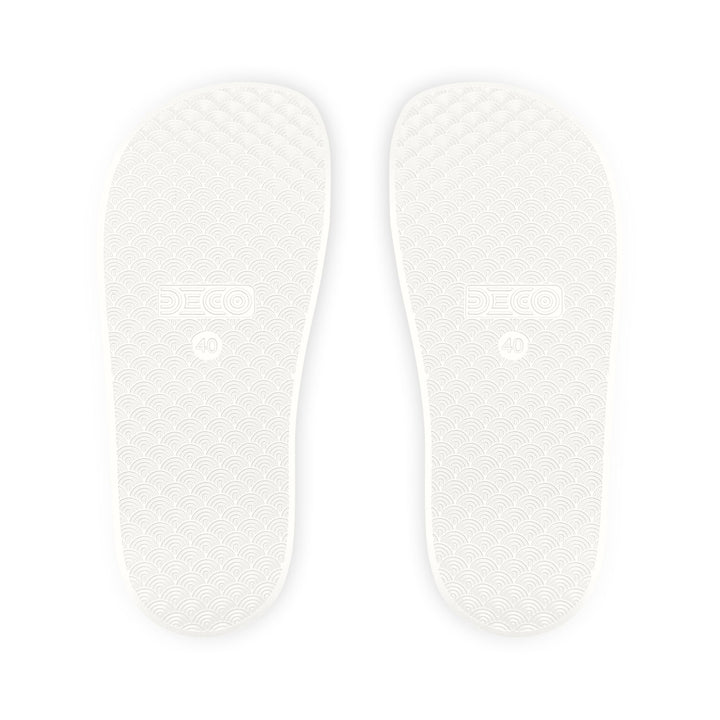 Mens Slides w/ Removable Strap - 'lowercase' edition
