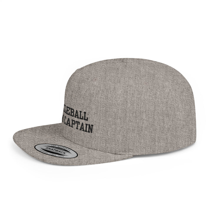 The Team Captain Flat Bill Snapback hat