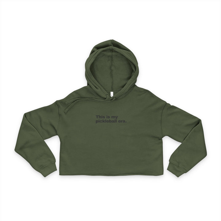 This Is My Pickleball Era – Cropped Hoodie