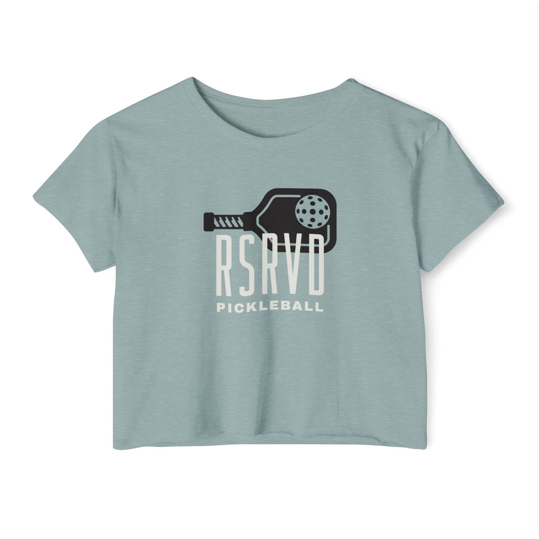 RSRVD Paddle Logo Festival Crop Tee