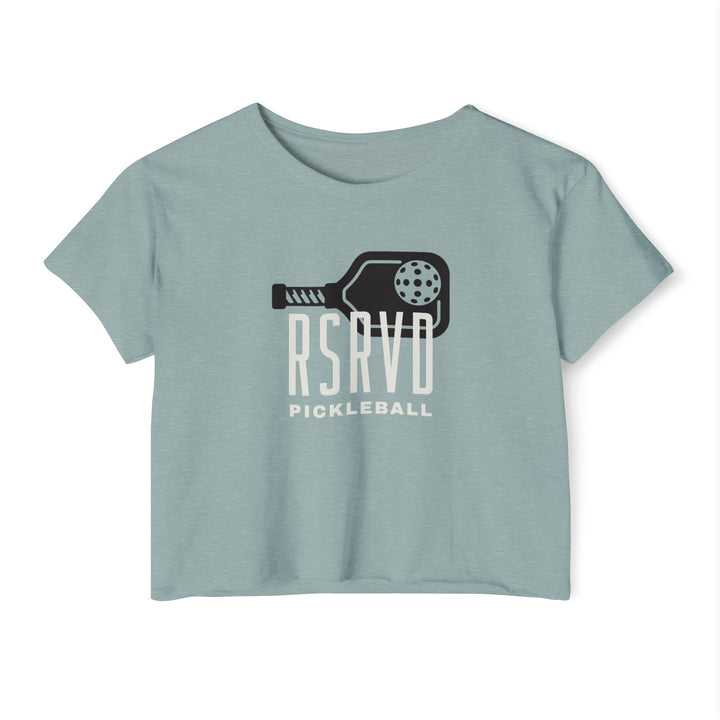 RSRVD Paddle Logo Festival Crop Tee