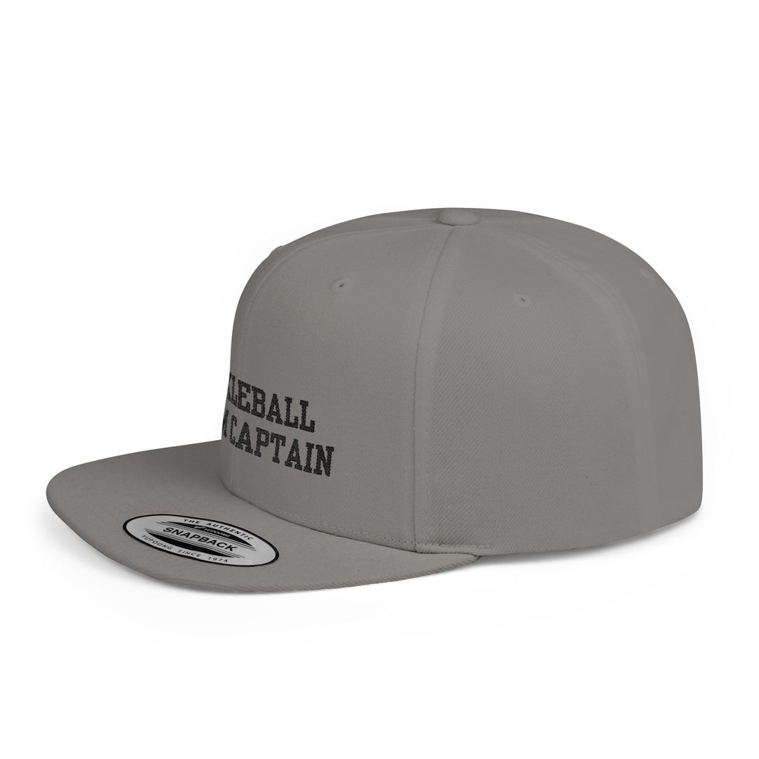 The Team Captain Flat Bill Snapback hat