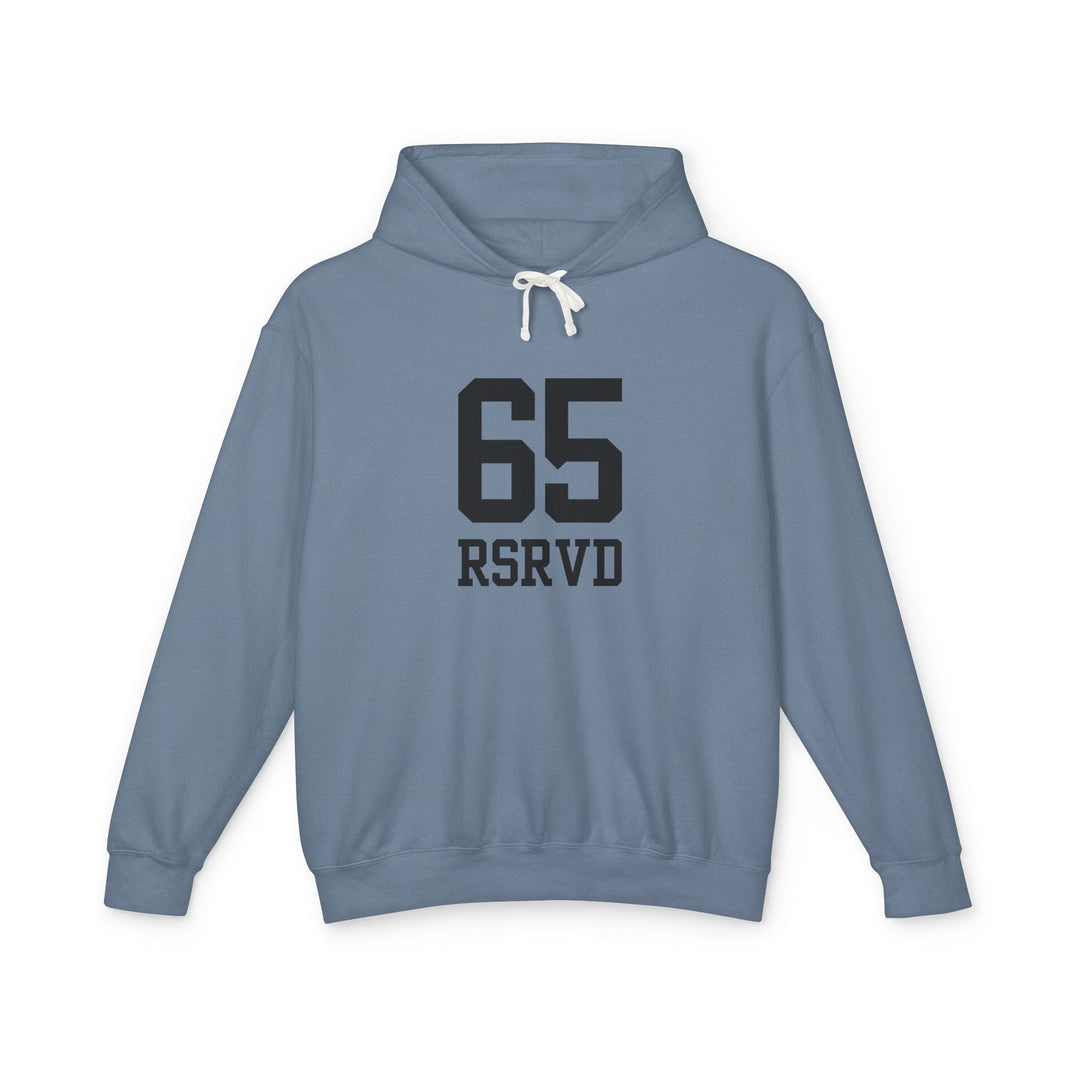 RSRVD “1965” Collegiate Hoodie – Front & Back Graphic
