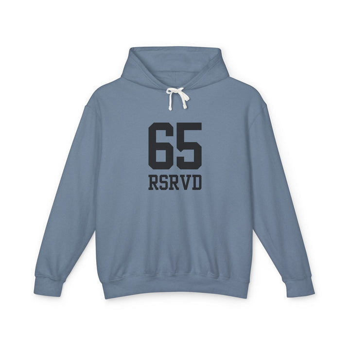 RSRVD “1965” Collegiate Hoodie – Front & Back Graphic