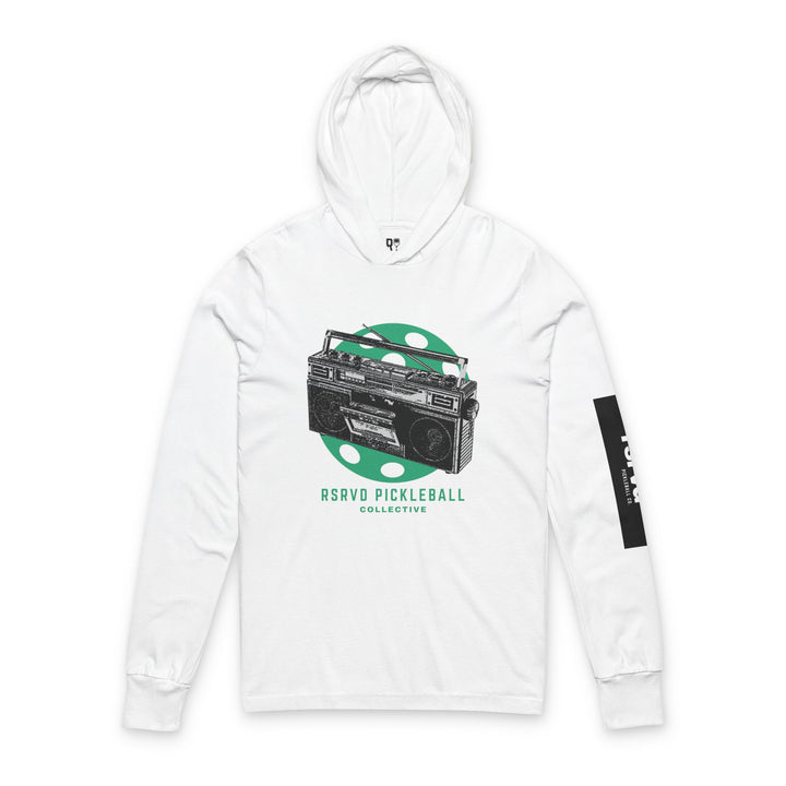RSRVD Boombox Hooded Long Sleeve Tee