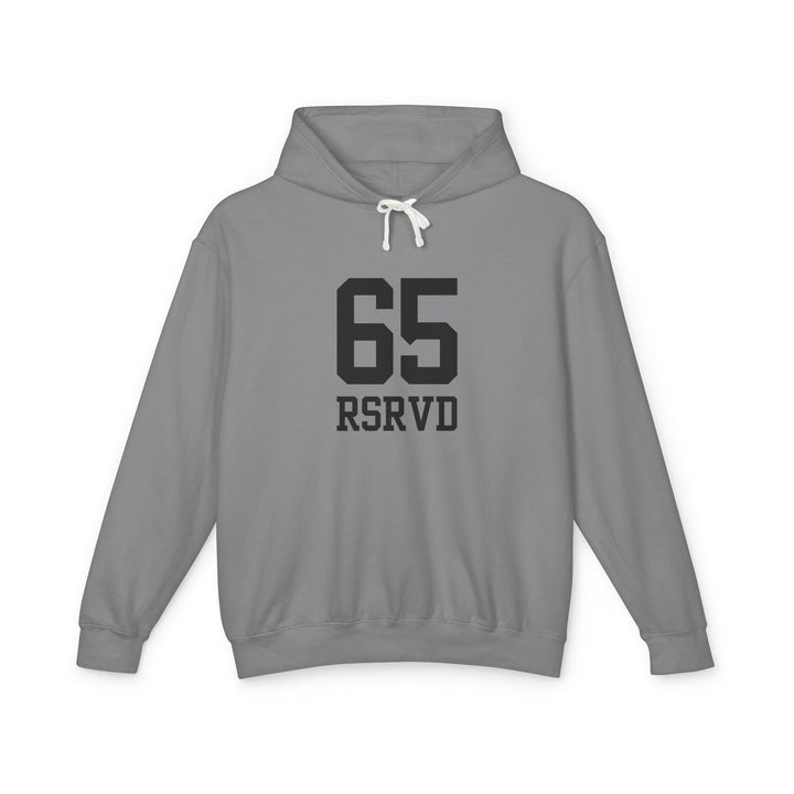 RSRVD “1965” Collegiate Hoodie – Front & Back Graphic