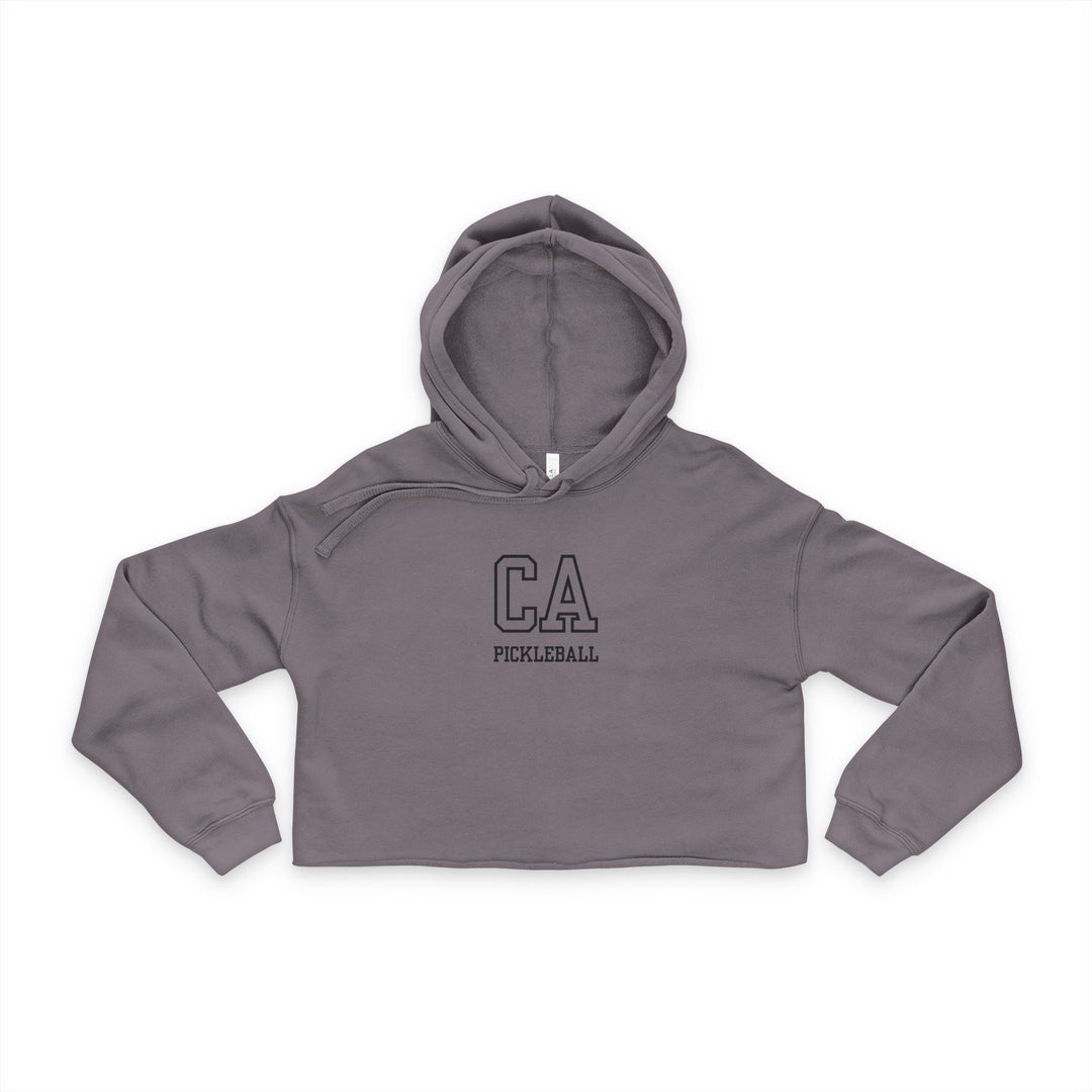 CA Pickleball Cropped Hoodie