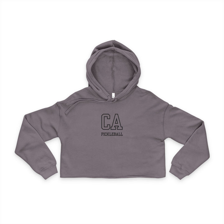 CA Pickleball Cropped Hoodie
